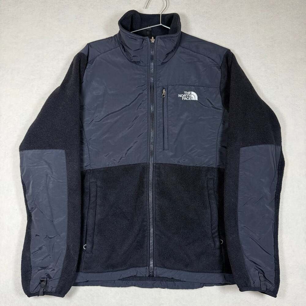 The North Face Jacket Womens L Denali Fleece Black Full Zip Polartec Y2K